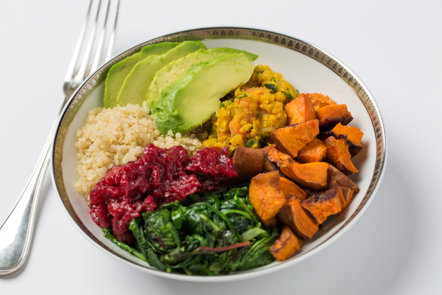 Quinoa Dal and Sweet Potato Bowl Recipe featured by top LA lifestyle blog, Pretty Little Shoppers