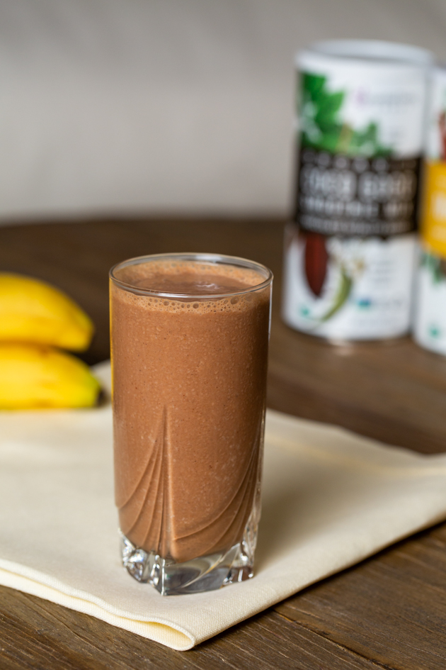 Essential Living Foods Chocolate Banana Adaptogen Smoothie