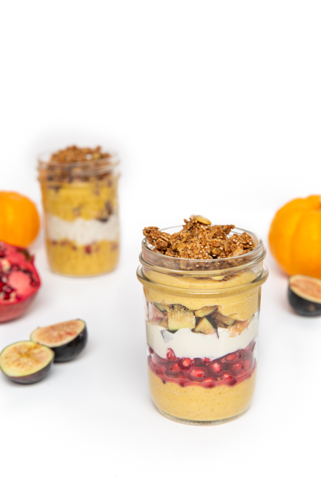 Pumpkin Pomegranate Parfait, Holiday Eats, Thanksgiving Breakfast, Fall Recipes, Gluten-free Breakfast Ideas, Healthy Eating, Healthy Living, Purely Elizabeth, Fall Recipes, Fall Brunch Menu, Entertaining Ideas, Entertaining at Home, Lifestyle Blogger, Thanksgiving Ideas, Gluten-Free Recipes, Organic Eating, Nutrient Dense Breakfast Recipes, Pumpkin Parfait   #entertainingathome #holidaybrunch #holidayentertaining #fallmenu #pumpkinparfait #holidaymenu #glutenfreeentertaining #fallbrunch