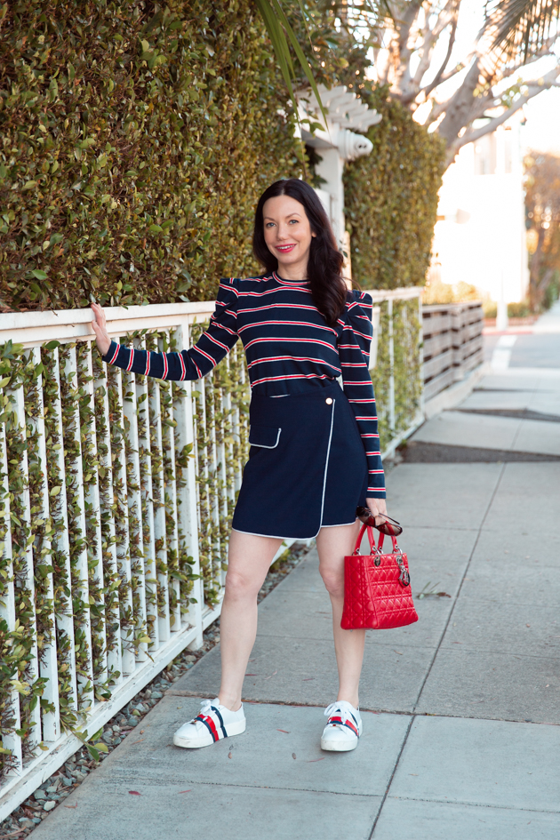 Fourth of July Look, All Striped Up, Striped top, The Fifth Label, Tommy Hilfiger, Red White and Blue Style, OOTD, Red Bag, Who What Wearing, Summer Style, Fashion Trends, What to wear for Fourth of July, Fashion Blogger Style, OOTD Inspo, street style stalking, outfit ideas, How to Style A Striped Top, Fashion Bloggers, Outfit Inspiration, Trends, Outfits, Pretty Little Shoppers, Mo Summers Photography #stripedtop #fourthofjuly #fashionbloggerstyle #Summerstyle #whowhatwearing #lafashionblogger