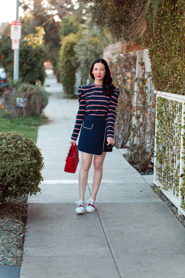 Fourth of July Look, All Striped Up, Striped top, The Fifth Label, Tommy Hilfiger, Red White and Blue Style, OOTD, Red Bag, Who What Wearing, Summer Style, Fashion Trends, What to wear for Fourth of July, Fashion Blogger Style, OOTD Inspo, street style stalking, outfit ideas, How to Style A Striped Top, Fashion Bloggers, Outfit Inspiration, Trends, Outfits, Pretty Little Shoppers, Mo Summers Photography #stripedtop #fourthofjuly #fashionbloggerstyle #Summerstyle #whowhatwearing #lafashionblogger