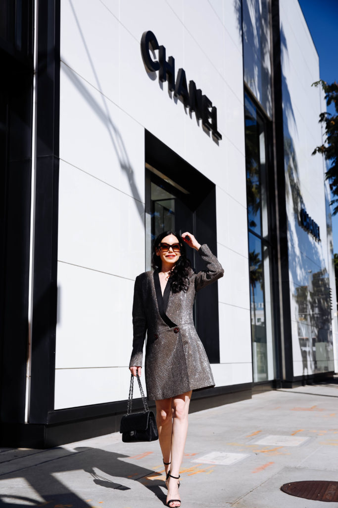 How to Style a Blazer Dress - Pretty Little Shoppers