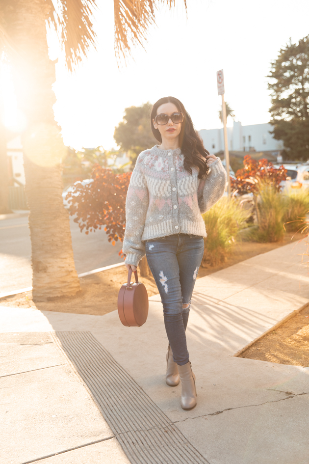 LoveShackFancy Cardigan for Valentine's Day - Pretty Little Shoppers