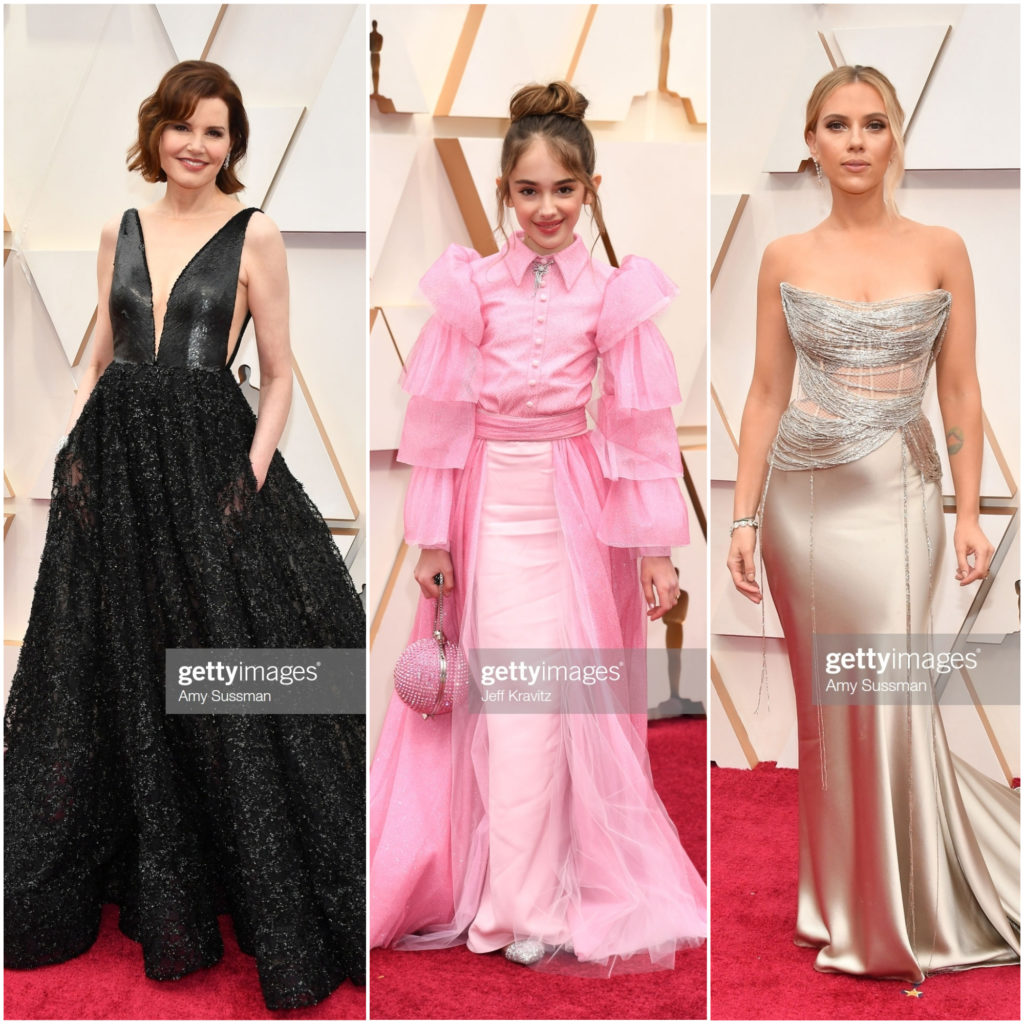 2020 Oscars Red Carpet, Academy Awards 2020, Red Carpet Style, Celebrity Style, Celebrity Stylist, Geena Davis, Julia Butters, Scarlett Johansson, Evening Gown Style, Red Carpet Roundup, Christian Siriano, Romona Keveza, Oscar de la Renta #Oscars2020 #2020Oscars #AcademyAwards #redcarpetstyle #2020Academyawards #celebritystyle #influencerstyle #redcarpet #eveninggown #moviestars