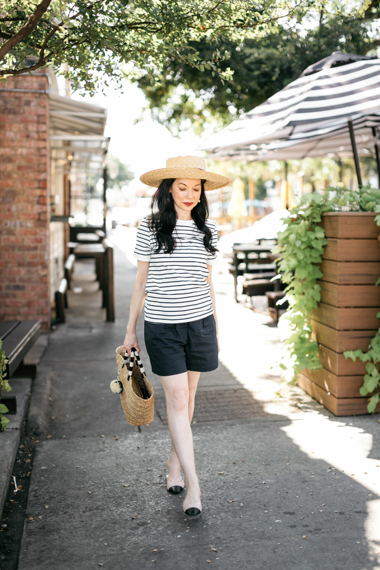 Kiel James Patrick Tee Shirt styled for Fall by top Dallas fashion blogger, Pretty Little Shoppers