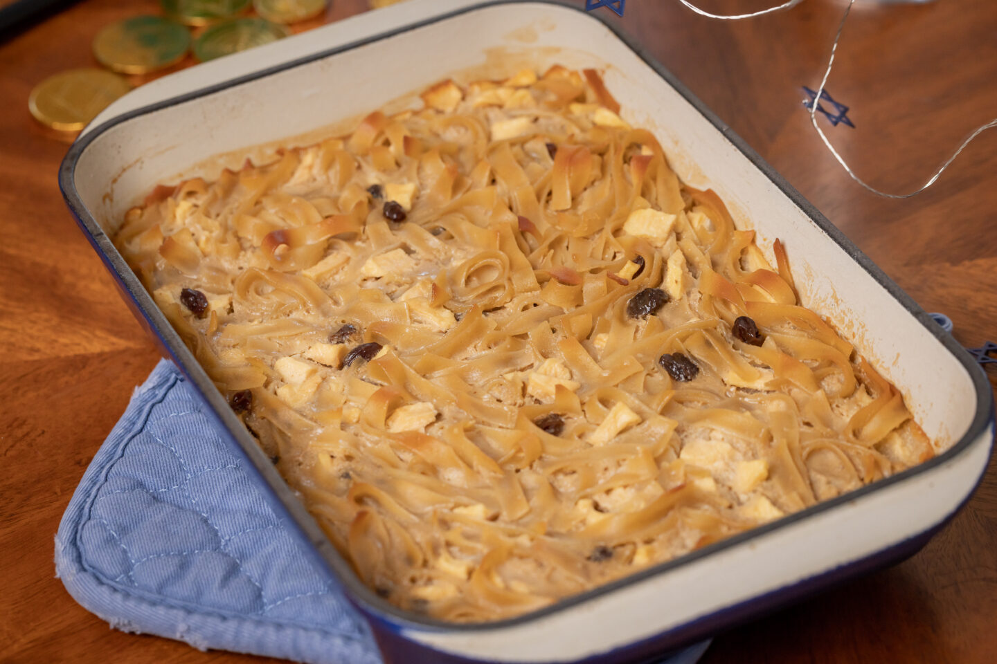 Gluten Free and Dairy Free Sweet Noodle Kugel Recipe featured by top Dallas lifestyle blogger, Pretty Little Shoppers