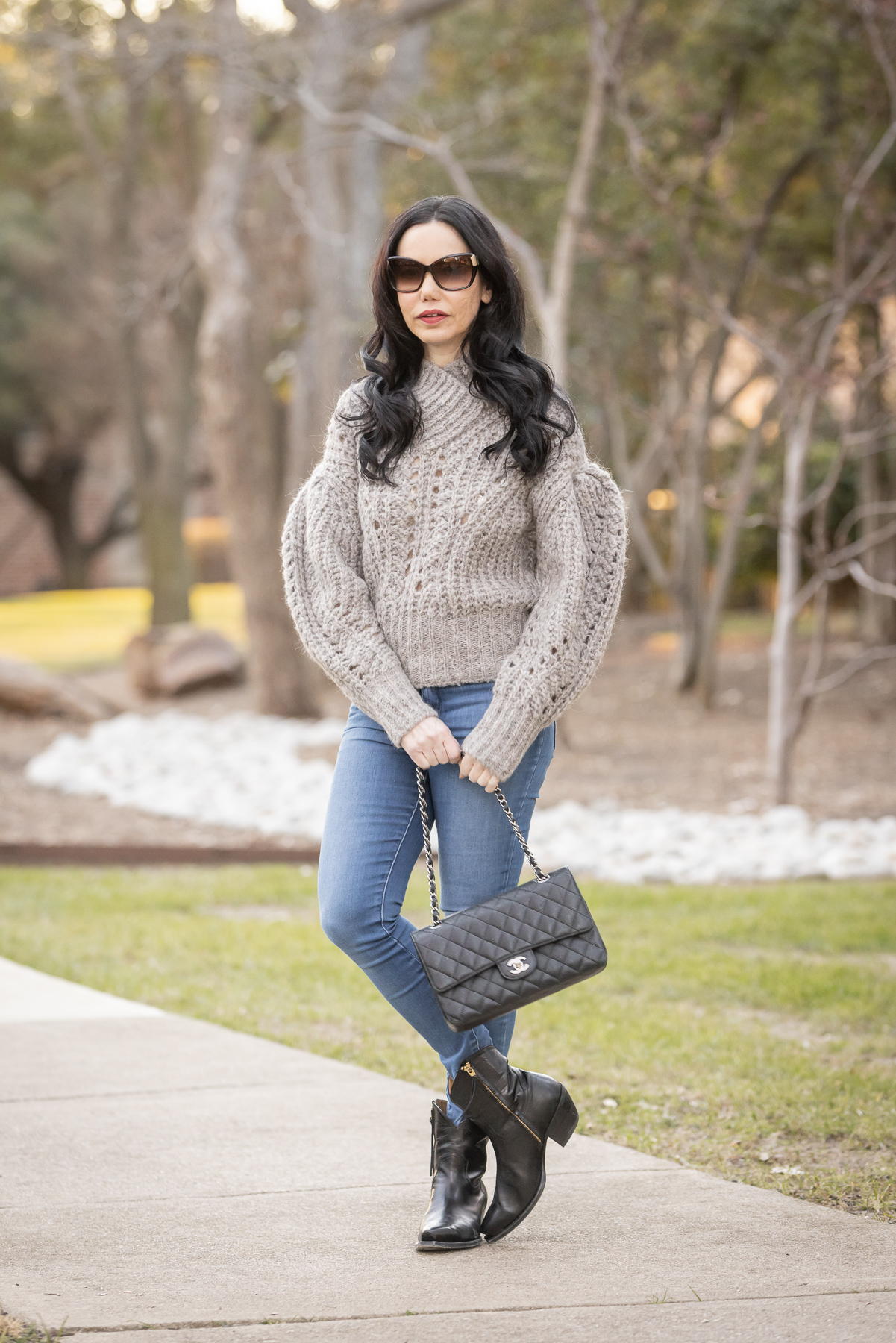 r13 Cowboy Boots styled by top Dallas fashion blogger, Pretty Little Shoppers