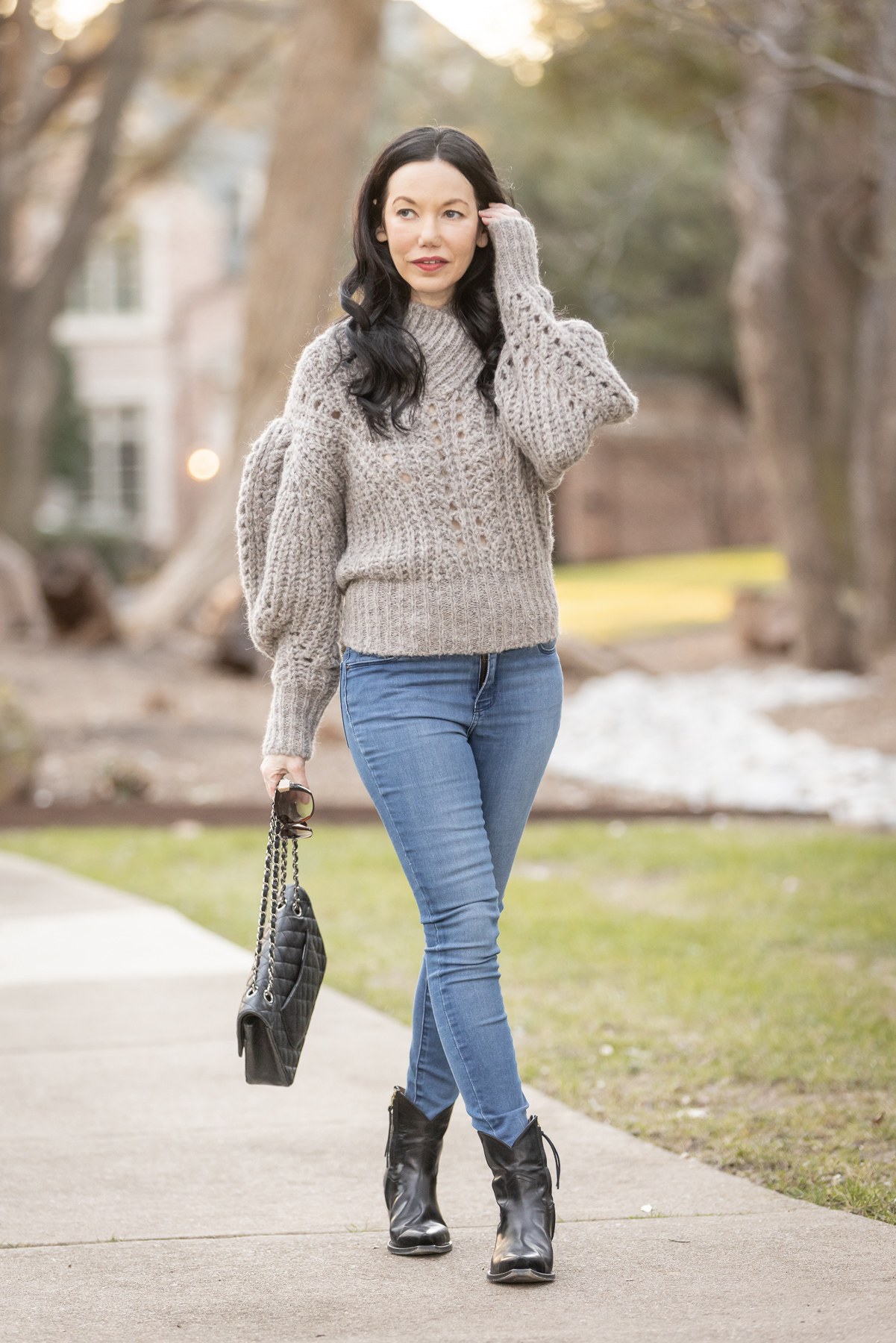 r13 Cowboy Boots styled by top Dallas fashion blogger, Pretty Little Shoppers