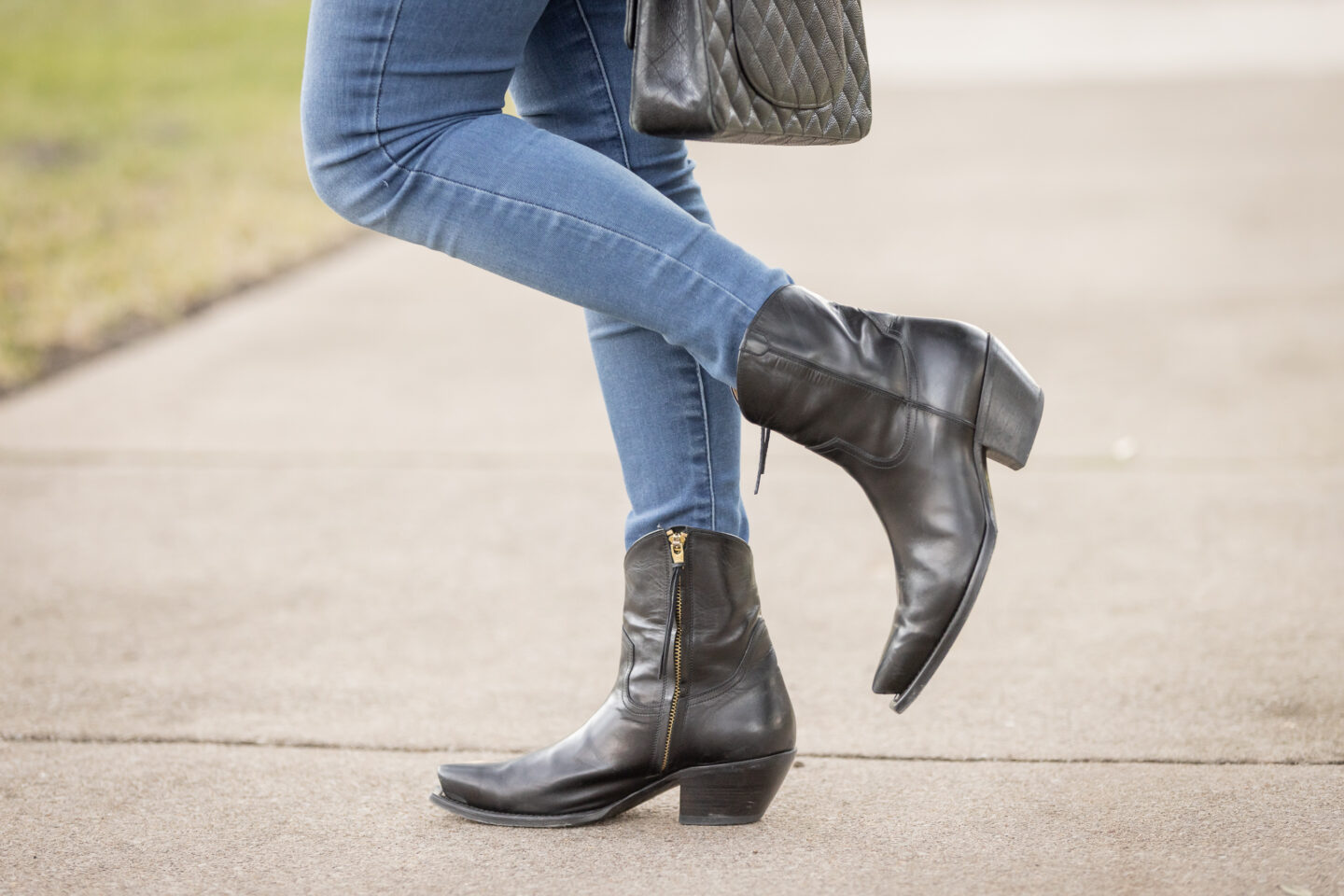 r13 Cowboy Boots styled by top Dallas fashion blogger, Pretty Little Shoppers