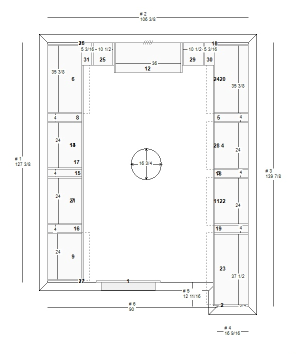 Closet Factory Floor Plan by Shelli Dierck